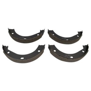 BMW 525i 525iT 530i 535i Rear Semi-Metallic Brake Pad & Rotor Kit TRQ BKA37536