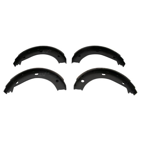 BMW 525i 525iT 530i 535i Rear Semi-Metallic Brake Pad & Rotor Kit TRQ BKA37536