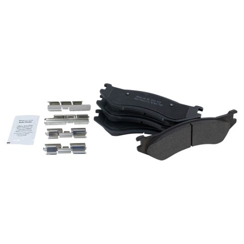 Dodge Ram 1500 Front Semi-Metallic Brake Pad & Rotor Kit TRQ BKA37928