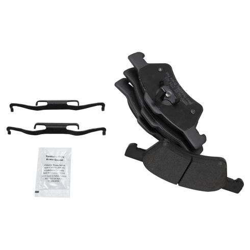 Dodge Chrysler Front Semi-Metallic Brake Pad & Rotor Kit TRQ BKA38127