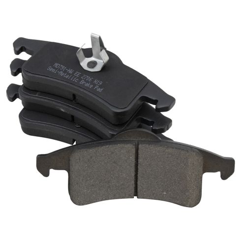 1999-04 Jeep Grand Cherokee Rear Semi-Metallic Brake Pad & Rotor Kit TRQ BKA38136