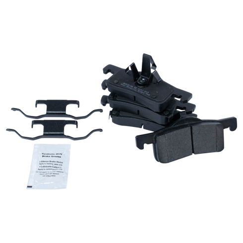 2003-06 Ford Expedition Lincoln Navigator Rear Semi-Metallic Brake Pad & Rotor Kit TRQ BKA38211