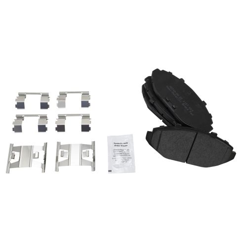 1998-02 Ford Lincoln Mercury Front Semi-Metallic Brake Pad & Rotor Kit TRQ BKA38214