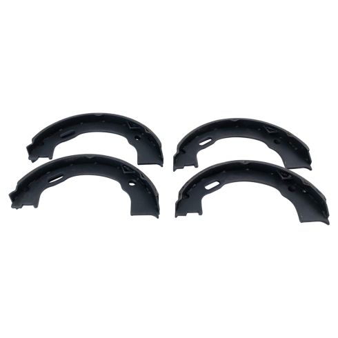 1995-98 Jeep Grand Cherokee Rear Semi-Metallic Brake Pad & Rotor Kit TRQ BKA38215