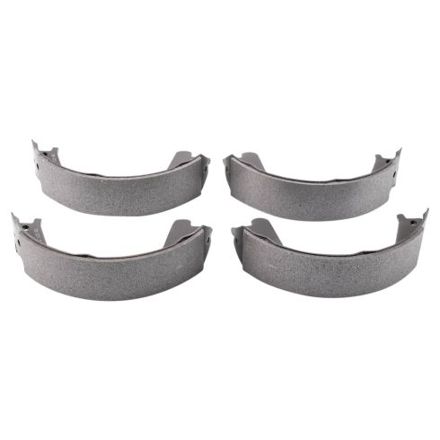 Ford E150 E250 E350 Super Duty Rear Semi-Metallic Brake Pad & Rotor Kit TRQ BKA38233