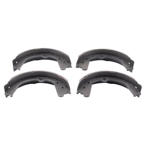 Ford E150 E250 E350 Super Duty Rear Semi-Metallic Brake Pad & Rotor Kit TRQ BKA38233