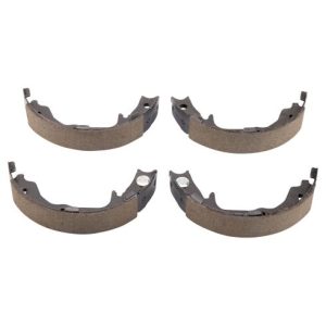 Jeep Compass Patriot Chrysler 200 Rear Semi-Metallic Premium G-Coated Brake Pad & Rotor Kit TRQ BKA39481