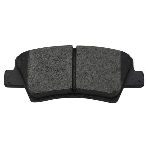 Hyundai Azera Kia Optima Rear Ceramic Brake Pad & Rotor Kit with Calipers TRQ BKA39504