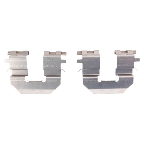 Hyundai Azera Kia Optima Rear Ceramic Brake Pad & Rotor Kit with Calipers TRQ BKA39504