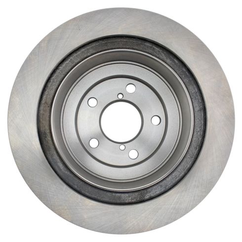 2006-07 Subaru Impreza WRX Rear Ceramic Brake Pad & Rotor Kit with Calipers TRQ BKA39594 - Image 3