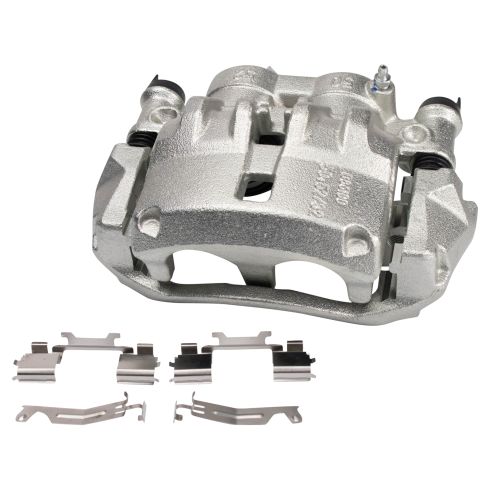 2014-20 Ram Front Ceramic Brake Pad & Rotor Kit with Calipers TRQ BKA39663 - Image 6