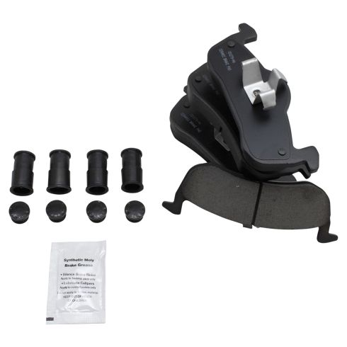 Lincoln MKT Rear Ceramic Premium G-Coated Brake Pad & Rotor Kit TRQ BKA39776