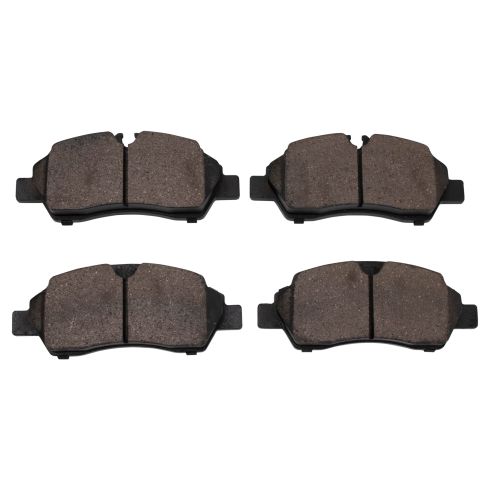 2015-19 Ford Transit T250 Transit T350 Rear Ceramic Premium G-Coated Brake Pad & Rotor Kit with Calipers TRQ BKA39778 - Image 6