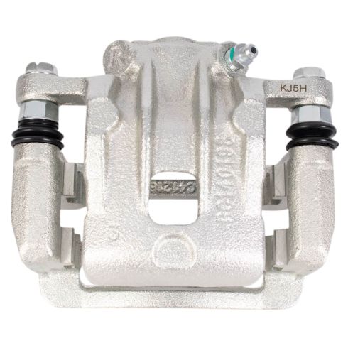 2014 Kia Optima SX Turbo Rear with Manual Parking Brake Ceramic Premium G-Coated Brake Pad & Rotor Kit TRQ BKA39784
