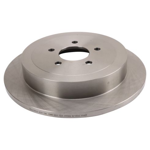 2003-11 Lincoln Town Car Limousine Rear Driver & Passenger Side 2 Piece Brake Rotor Set TRQ BRA41924