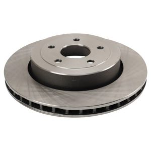 2006-10 Jeep Grand Cherokee SRT8 Rear Driver & Passenger Side 2 Piece Brake Rotor Set TRQ BRA41932