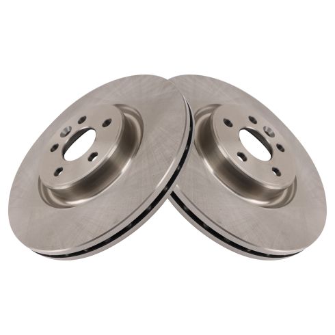 Volvo S60 S80 V60 V70 XC70 Front Driver & Passenger Side 2 Piece Brake Rotor Set TRQ BRA41945