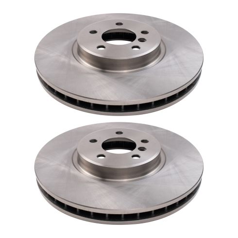 BMW X5 X6 Front Driver & Passenger Side 2 Piece Brake Rotor Set TRQ BRA41947