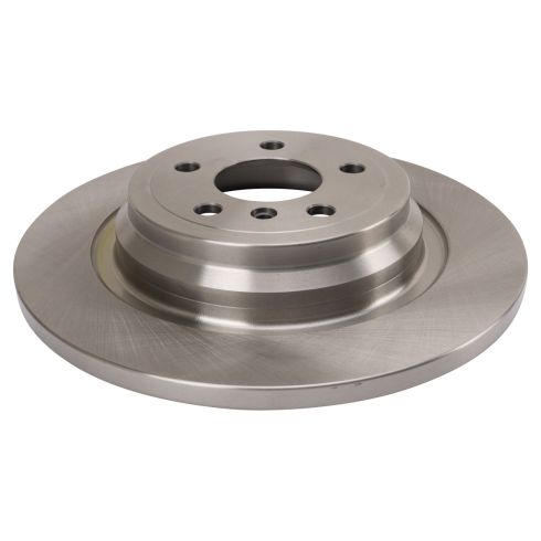 Mercedes Benz Rear Driver & Passenger Side 2 Piece Brake Rotor Set TRQ BRA41965
