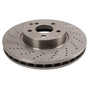 Mercedes Benz Front Driver & Passenger Side 2 Piece Brake Rotor Set TRQ BRA42154