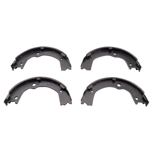 Hyundai Santa Fe Kia Sorento Rear Semi-Metallic Premium G-Coated Brake Pad & Rotor Kit TRQ BKA43788