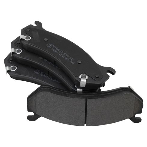 Chevrolet GMC Rear Semi-Metallic Brake Pad & Rotor Kit TRQ BKA43795