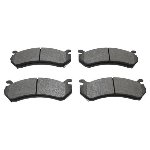 Chevrolet GMC Rear Semi-Metallic Brake Pad & Rotor Kit TRQ BKA43796