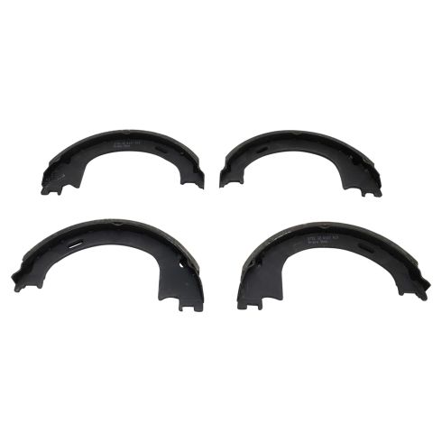 Ford Lincoln Rear Semi-Metallic Brake Pad & Rotor Kit TRQ BKA43815