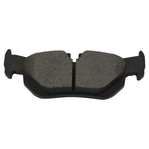 2012 BMW 328i Wagon L6 3.0L Rear Semi-Metallic Premium G-Coated Brake Pad & Rotor Kit TRQ BKA43938