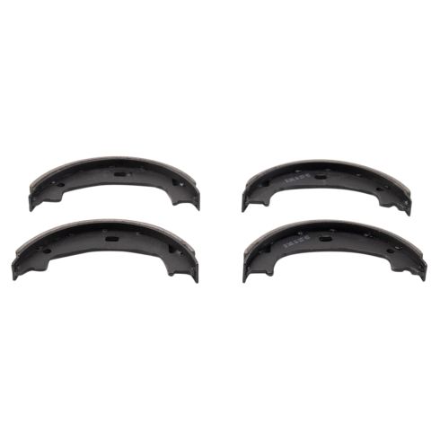 2008-13 BMW 128i Rear Semi-Metallic Brake Pad & Rotor Kit TRQ BKA43941