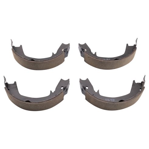 Hyundai Kia Rear Semi-Metallic Premium G-Coated Brake Pad & Rotor Kit TRQ BKA43952