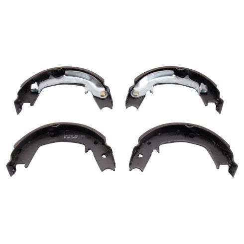 Hyundai Kia Rear Semi-Metallic Premium G-Coated Brake Pad & Rotor Kit TRQ BKA43952