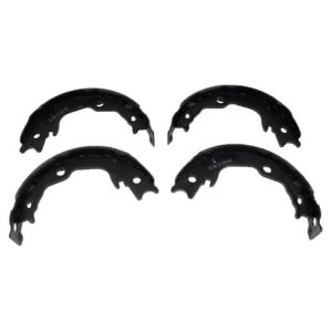 Toyota Lexus Rear Semi-Metallic Premium G-Coated Brake Pad & Rotor Kit TRQ BKA43956