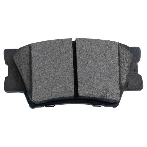 Toyota Lexus Rear Semi-Metallic Premium G-Coated Brake Pad & Rotor Kit TRQ BKA43956