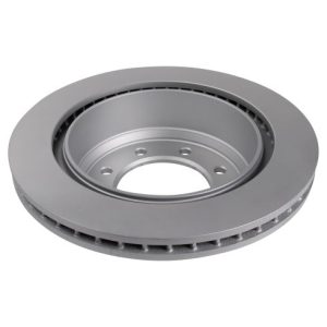 2012-21 Nissan NV 1500 NV 2500 NV 3500 Rear Semi-Metallic Premium G-Coated Brake Pad & Rotor Kit TRQ BKA44131