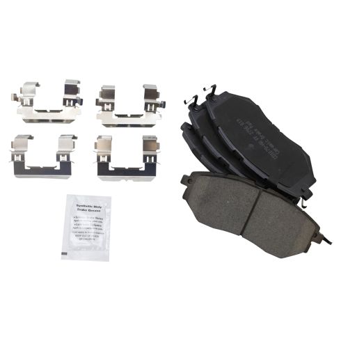 Subaru Forester Legacy Outback Front Ceramic Brake Pad & Rotor Kit TRQ BKA47260