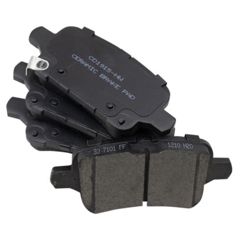 Honda CR-V Front Ceramic Brake Pad & Rotor Kit TRQ BKA47271