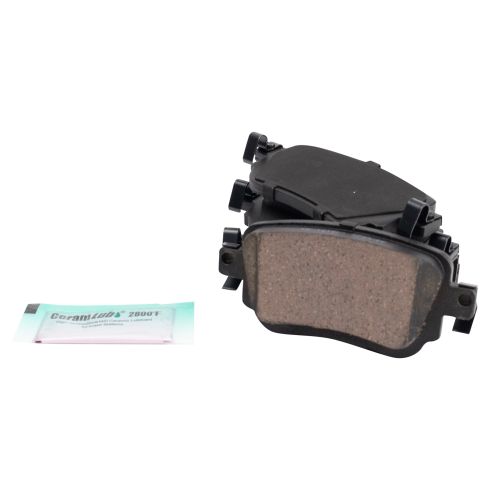 Hyundai Kona Sonata Kia Optima Soul Front Ceramic Brake Pad & Rotor Kit TRQ BKA47286