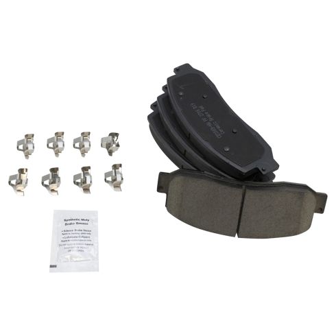 2005-07 Ford Front Ceramic Brake Pad & Rotor Kit TRQ BKA47288