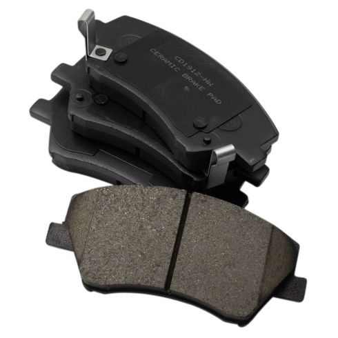 Hyundai Elantra Front Ceramic Brake Pad & Rotor Kit TRQ BKA48104