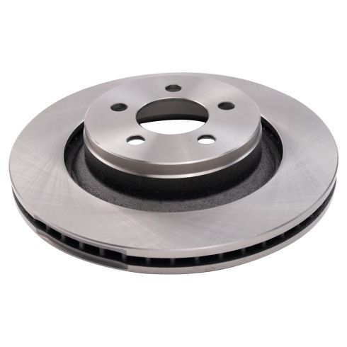 2008-12 Jeep Liberty Front with 332mm Diameter Front Rotors Ceramic Brake Pad & Rotor Kit TRQ BKA48110