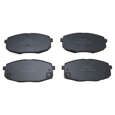 Hyundai Elantra Front Ceramic Brake Pad & Rotor Kit TRQ BKA48113