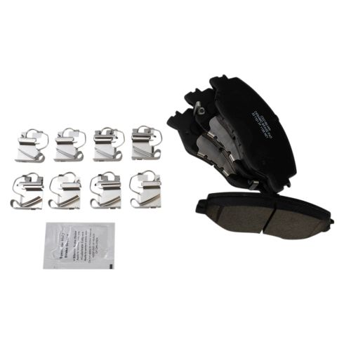 Honda Civic Insight Front Ceramic Brake Pad & Rotor Kit TRQ BKA48128