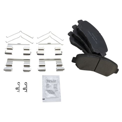 Nissan Rogue Rogue Select Front Ceramic Brake Pad & Rotor Kit TRQ BKA48130