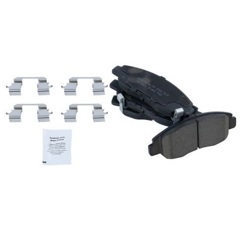 2011 Honda Civic GX Front Ceramic Brake Pad & Rotor Kit TRQ BKA48164