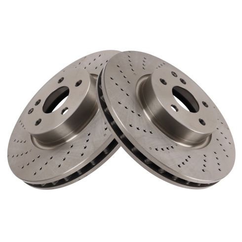 Mercedes Benz Front Ceramic Brake Pad & Rotor Kit TRQ BKA48180