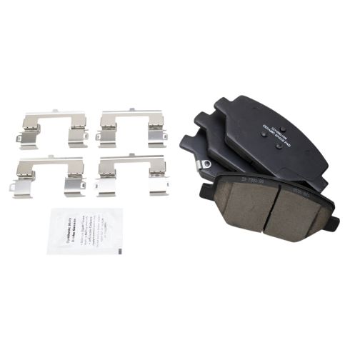 Chevrolet GMC Buick Front Ceramic Brake Pad & Rotor Kit TRQ BKA48238