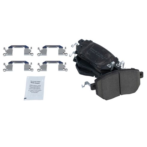 2005 Infiniti FX35 FX45 Front Ceramic Brake Pad & Rotor Kit TRQ BKA48307