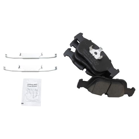 1999 BMW 328i Front Ceramic Brake Pad & Rotor Kit TRQ BKA48330
