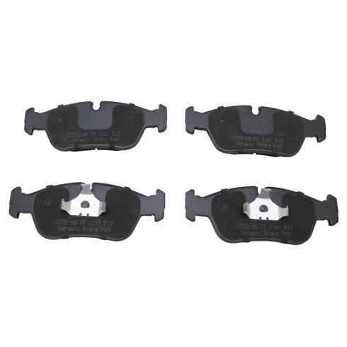 1999 BMW 328i Front Ceramic Brake Pad & Rotor Kit TRQ BKA48330